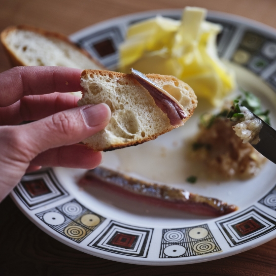 自家製アンチョビ